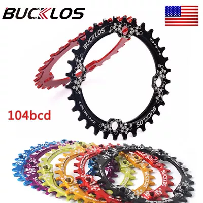 104BCD Chainring 30-42T Narrow Wide Aluminum MTB Bicycle Fit SRAM/Prowheel Crank • $14.61