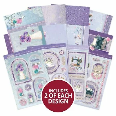 £5.74 • Buy Card Making Toppers Kits Hunkydory Violet Delights Birthday Mother Mum Ladies 