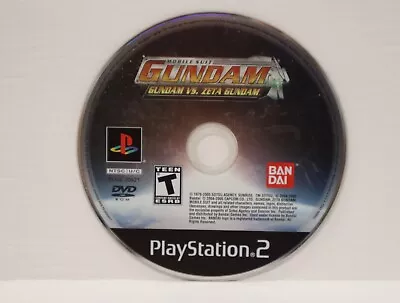 Mobile Suit Gundam: Gundam Vs. Zeta Gundam (PlayStation 2 2004) Disc Only • $99.99