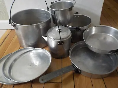 $39.99 • Buy Vtg Camping Accessories Nesting Cookware