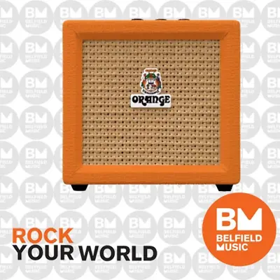 $95 • Buy Orange Crush MINI Guitar Amplifier 3w Combo Amp - Brand New - Belfield Music
