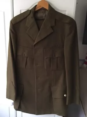 British Army Officer's Service Dress. Jacket & Trousers. Savile Row Tailored. • £80