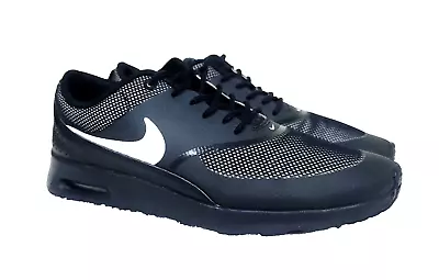 Nike Air Max Thea Womens Black Running Sneakers Shoes 40.5 Or 9 Us - Near New • $45