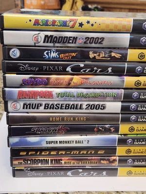 $300 • Buy Video Game Lot - 23 GAMES GAMECUBE WII PS2 XBOX