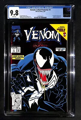 Venom: Lethal Protector #1 CGC 9.8 - 1st Venom In His Own Title 1993 (SR) 4 • $91
