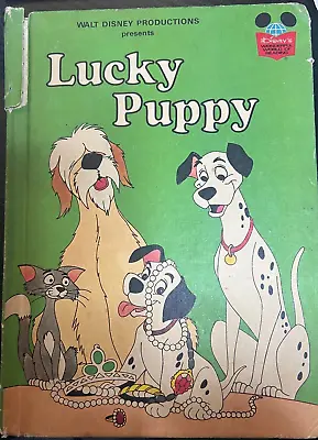 Lucky Puppy  Walt Disney  Vintage 1978 Wonderful World Of Reading • $6.80