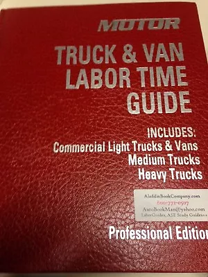 Motor Truck Labor Guide 14th Ed & Specification Guide - USPS Priority Shipping • $379.50