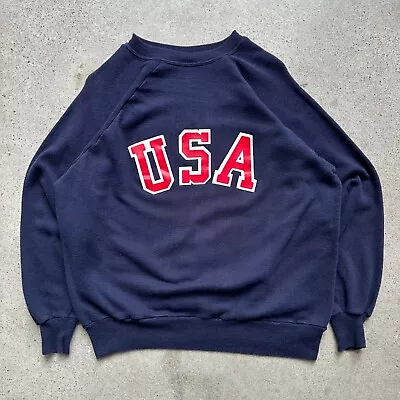 Vintage 70s Montgomery Ward USA Olympic Sweatshirt • $45