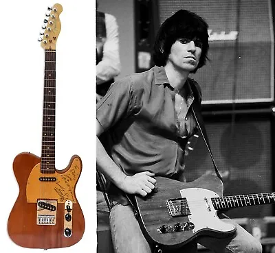 £6139489.19 • Buy Keith Richards Custom Guitar Signed Stage Played; Provenance Rolling Stones Gear