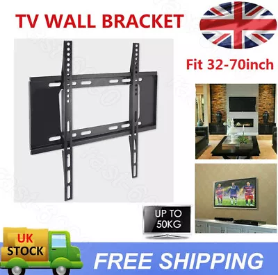 Smart TV Wall Bracket Mount Stand Samsung LG 32 40 42 43 49 50 55 60 65 70 Inch • £9.48