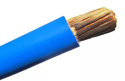 $23.88 • Buy Welding Cable Blue #2 AWG GAUGE COPPER WIRE SAE J1127 CAR BATTERY SOLAR POWER