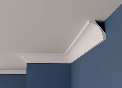 Coving  Cornice XPS Polystyrene BFA6 80x80mm Ceiling Wall Quality Decor 2M • £6.45