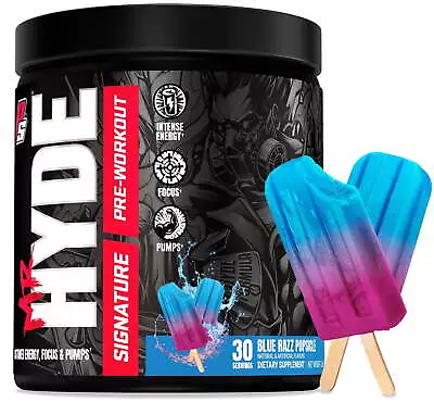 Mr. Hyde Signature Pre-Workout Blue Razz Popsicle 30 Servings • $17.98
