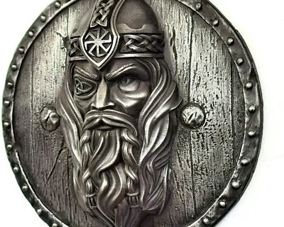 £59.99 • Buy Odin Statue Viking Decor Norse God Wall Sculpture Asatru Art Pagan Decor Gift