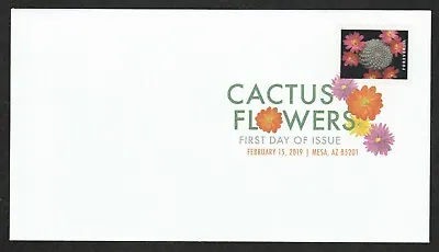 US 5351 Cactus Flowers Rebutia Minuscula DCP FDC 2019 • $9.69