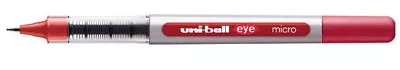 Uni-ball Eye Micro UB-150 Rollerball 0.5mm Nib Writes 0.2mm Line Red • £2.38