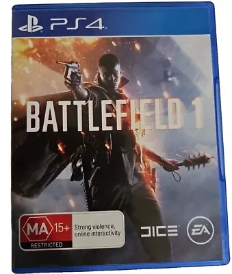 Battlefield 1 (PlayStation 4 2016) Free Postage • $9.99