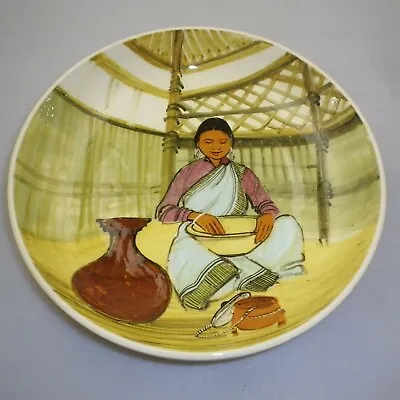 Martin Boyd  Australian  Pottery Bowl Depicting A Balinese Scene   • $195