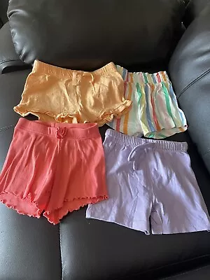 4x 6-9 Months Baby Girl Summer Shorts (F&F Primark) • £0.99