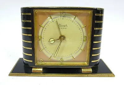 Art Deco Travel Alarm Clock Kienzle • $448.53