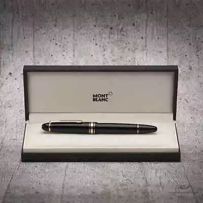 Montblanc Meisterstück LeGrand Gold Line No 162 Rollerball Fineliner ID 11402 • $529