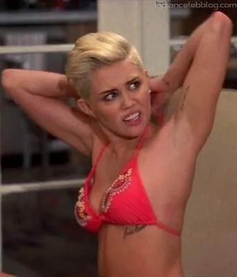 Miley Cyrus  Screen Worn Wardrobe Bikini COA • $399