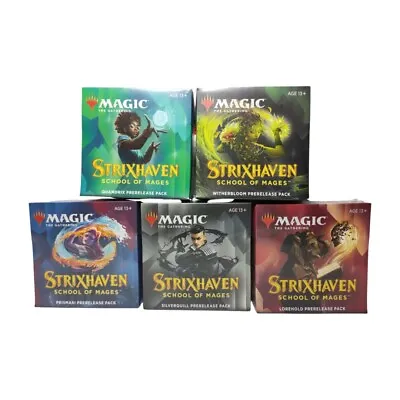 Magic The Gathering MTG Strixhaven Prerelease Pack Sealed • $159