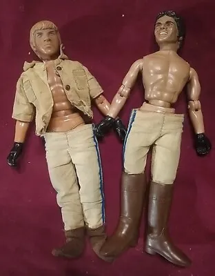 Vintage 1974 Mego Corp. 'CHIPS' TV Show Ponch And Jon Action Figures 8  • $52.50