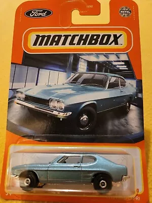 Matchbox 1970 Ford Capri 1:64 Diecast Car #41/100 From 2022 100 Collection • £8.99