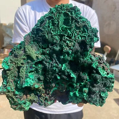 19.4lb Large NATURAL Azurite/Malachite Quartz Crystal Rough Minerals Specimens • $102.50