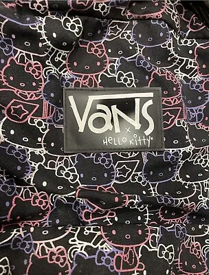 Vans X Hello Kitty Backpack Black Colorful Super Rare Sanrio Collab • $45