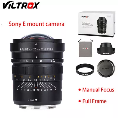 $804.10 • Buy Viltrox 20mm F1.8  Lens Wide Angle Focus Full Frame For Sony A73 A7R3 A7R2 A72