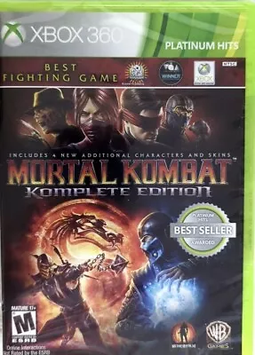 Xbox 360 Mortal Kombat Komplete Edition Pre-owned • $20