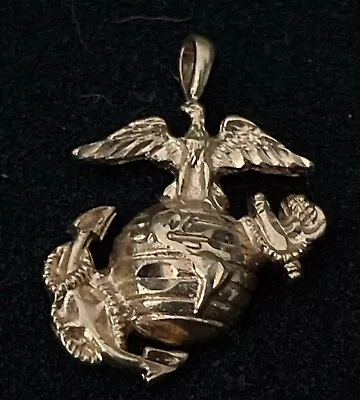 US Marines Pendant (GOLDTONE) • $28