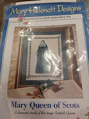 Mary Queen Of Scots Cross Stitch Kit 14 Count New 👸  • £10.99