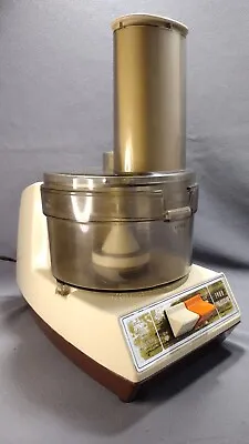 General Electric D2FP1 360W Vintage Food Processor Tested Works GE OEM EUC • $17.99