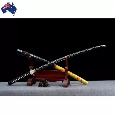 Australia Katana Handmade High Carbon Steel Japanese Samurai Swords Eagle Soars • $379