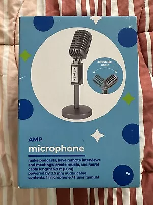 Amp By Ijoy 3.5mm Aux Microphone For Podcasts Etc • $10