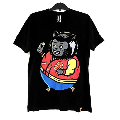 Johnny Cupcakes T-Shirt Graphic Print Size Large Black Michael Jackson Thriller • £19.99