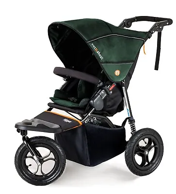 Out N About Nipper Single V5 Pushchair Sycamore Green Basket & Raincover 0m-22kg • £445