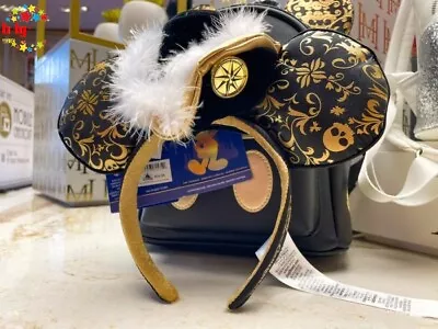 50th Anniversary Ears Disney Parks Minnie Headband Pirates Of The Caribbean • $19.54