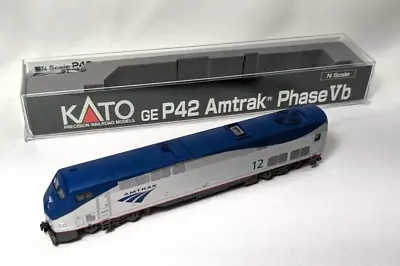 N Scale  KATO 176-6027 AMTRAK  Genesis   GE P42 Phase Vb  Diesel Locomotive # 12 • $86