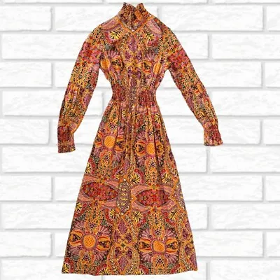 Women's Vintage Couture 60's Maxi Dress From Paris France • $230.75