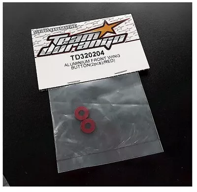 $4.11 • Buy RC Team Durango TD320204 Aluminum Front Wing Button RED DEX210 DESC210 DEX210F 