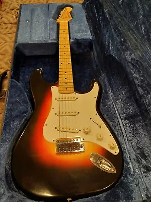 $400 • Buy Fender Squier II Stratocaster Vintage Electric Guitar MIK Korea With Case