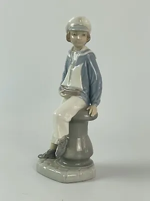 Lladro BOY With YACHT Sailor 1998 Retired #4810 • $45