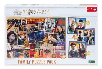 £11.99 • Buy Harry Potter, Family Jigsaw Puzzle 4 In 1 - 600+ Pcs