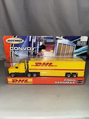 2005 Mattel Matchbox Convoy DHL Ford Aeromax CY-115 Semi Tractor Trailer New • $16.24