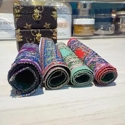 4 Rug 1:12 Scale Turkish Style Thread Mat Floor Coverings Dollhouse Woven Rug • $8.99