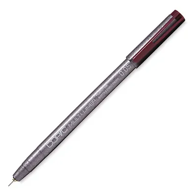 Copic Multiliner Fine Liner Pen 0.05mm Wine • $8.57